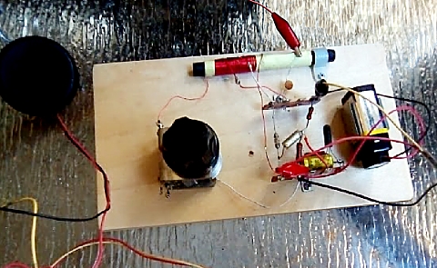 Austin Hellier's Simple Transistor Receiver.